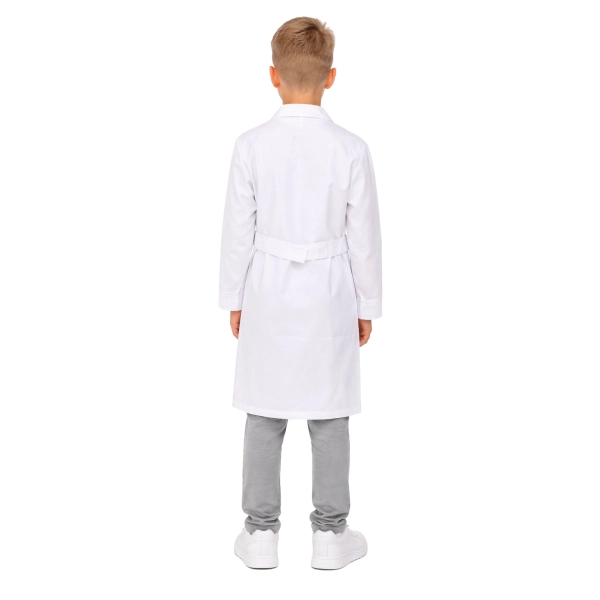 Fartuch laboratoryjny dziecięcy biały roz. 134/140